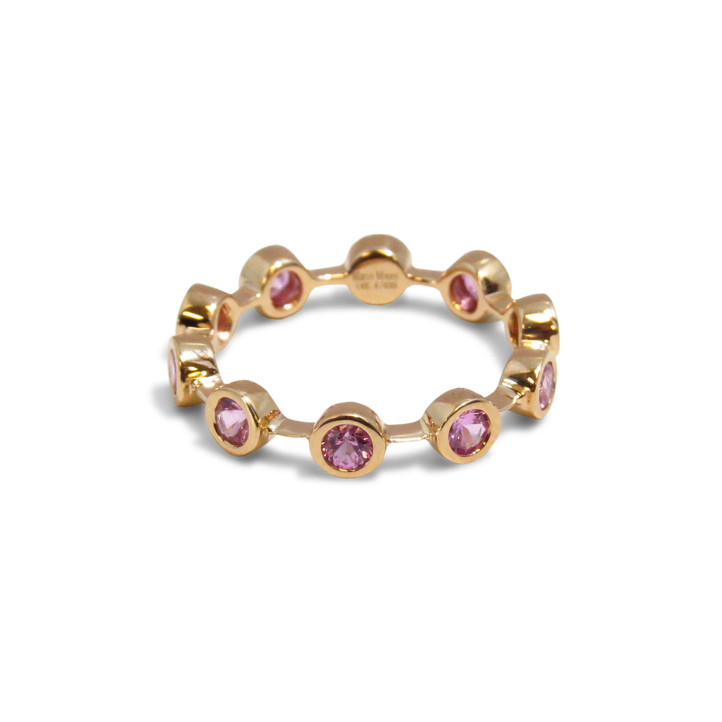Pink Sapphire Eternity Band - MARCO MOORE