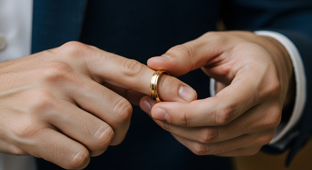 Men's Gold Wedding Bands: A Symbol of Commitment and Style