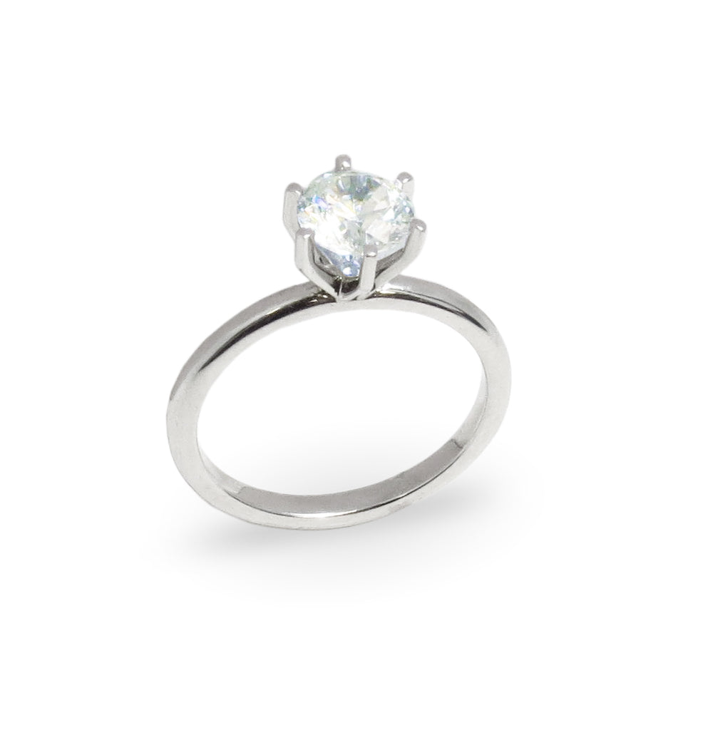 Platinum Engagement Ring - BIXLERS