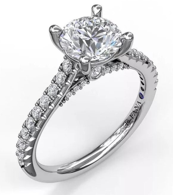 Classic Diamond Engagement Ring - FANA
