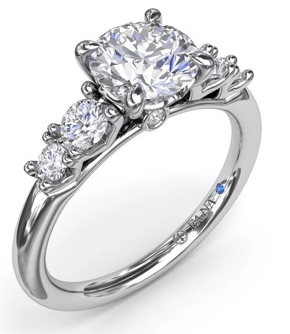 Strong and Striking Diamond Engagement Ring - FANA