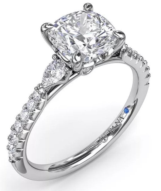 Dynamic Diamond Engagement Ring - FANA