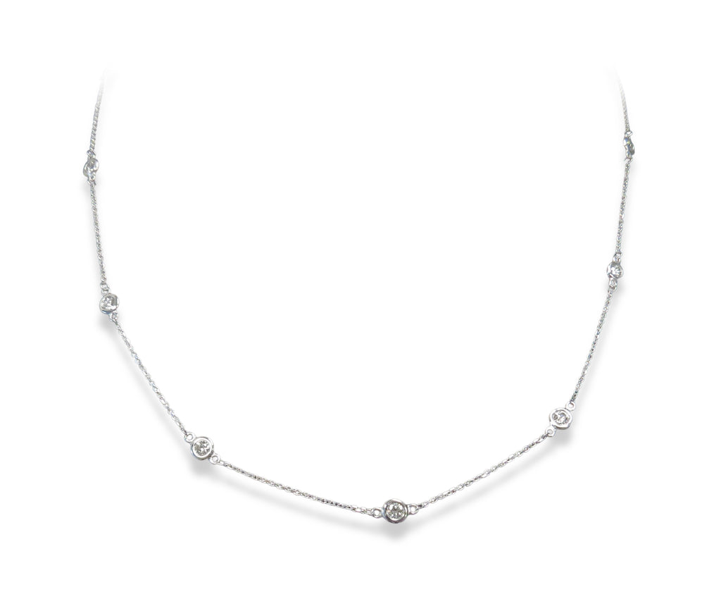 "Diamonds-by-the-Yard" - 18-inch Necklace - BRILLIANT ELEMENTS BE
