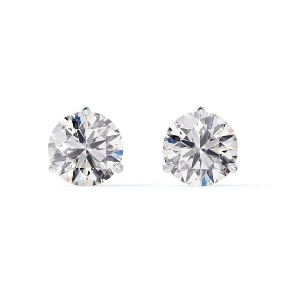 Diamond Stud Earrings - BRILLIANT ELEMENTS BE