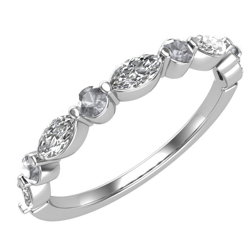 Stackable Diamond Band - YOURLINE