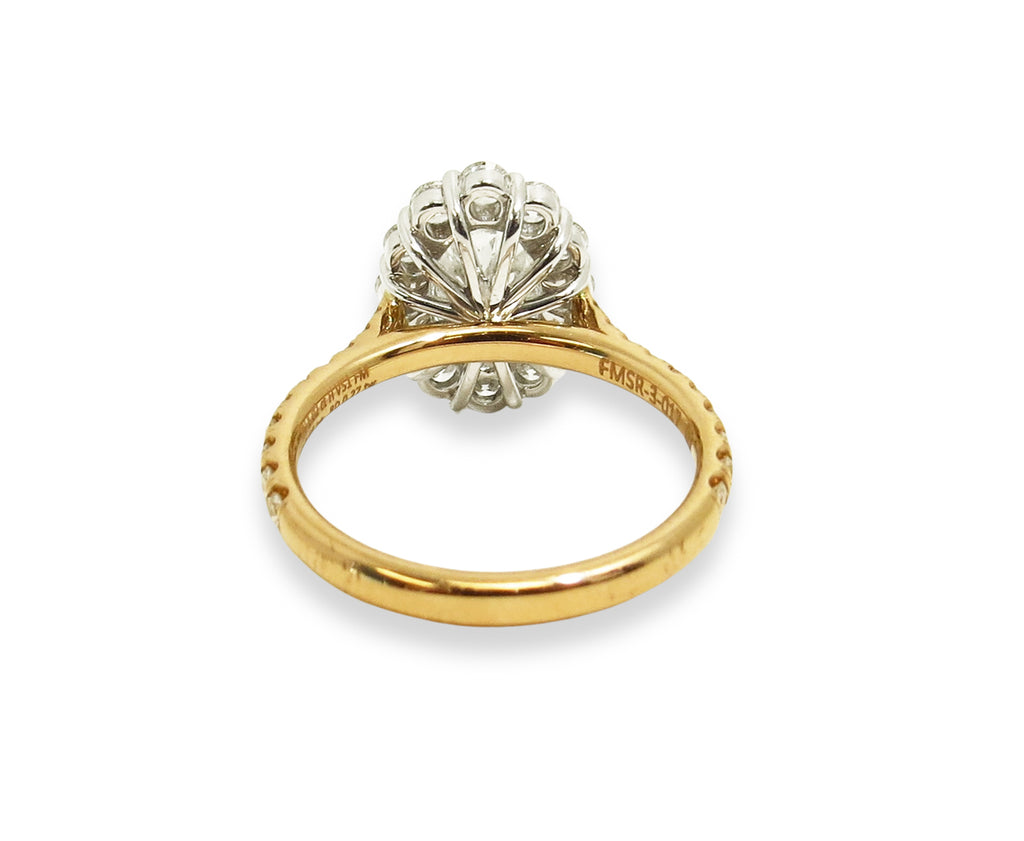 Oval Diamond Ring - RAHAMINOV DIAMONDS INC RAH