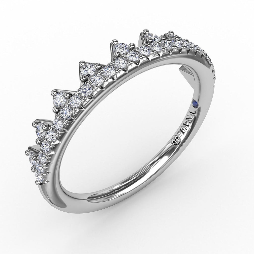 Tiara-Style Diamond Band - FANA