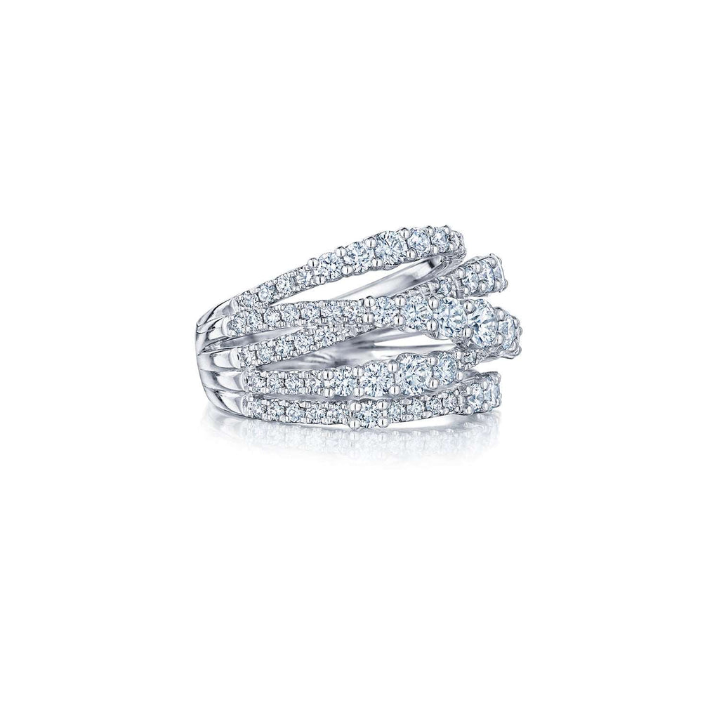 Crossover Diamond Ring - KWIAT