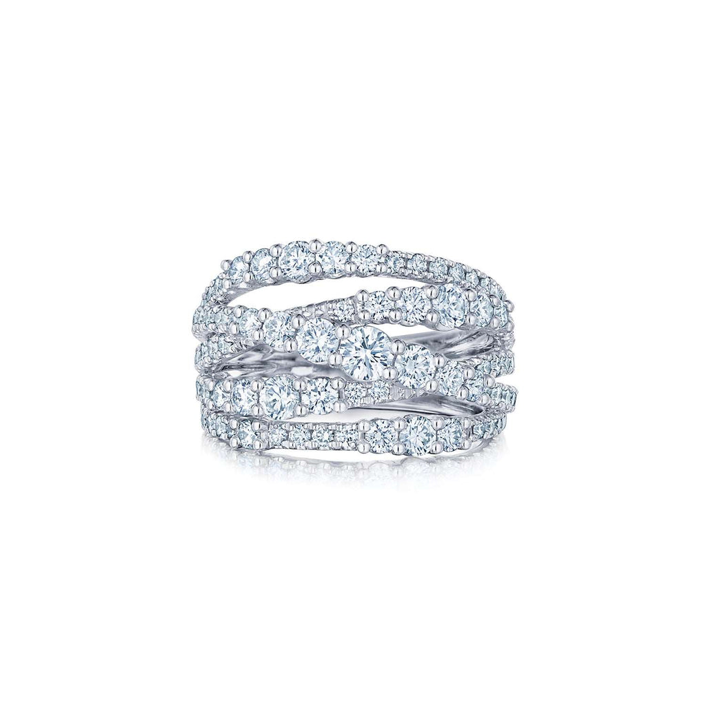 Crossover Diamond Ring - KWIAT