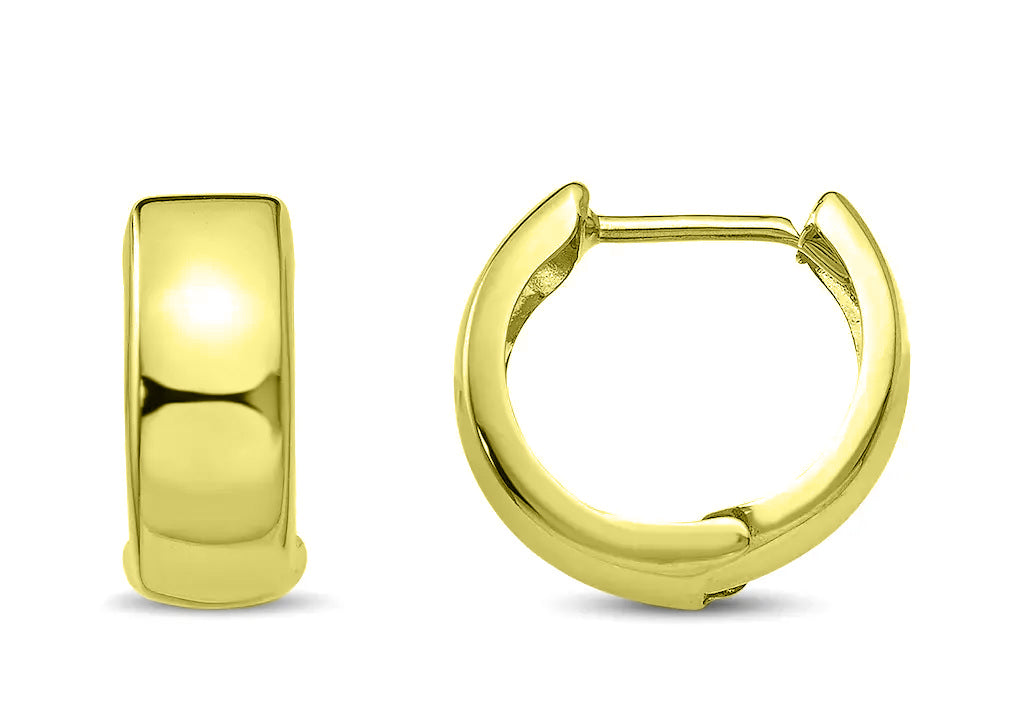 HINGED HUGGIE HOOP EARRINGS - JACK PRITCHARD