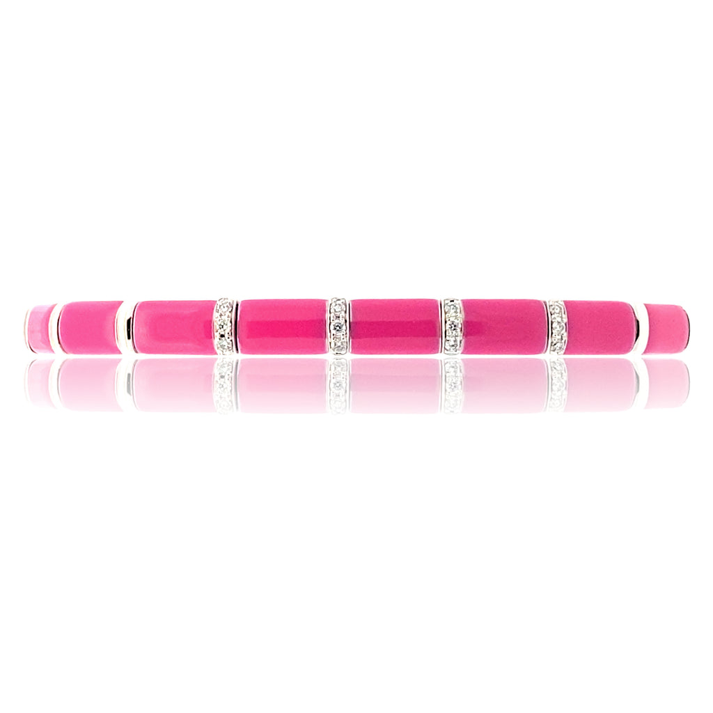 Hot Pink Bangle Bracelet - WLH LIMITED