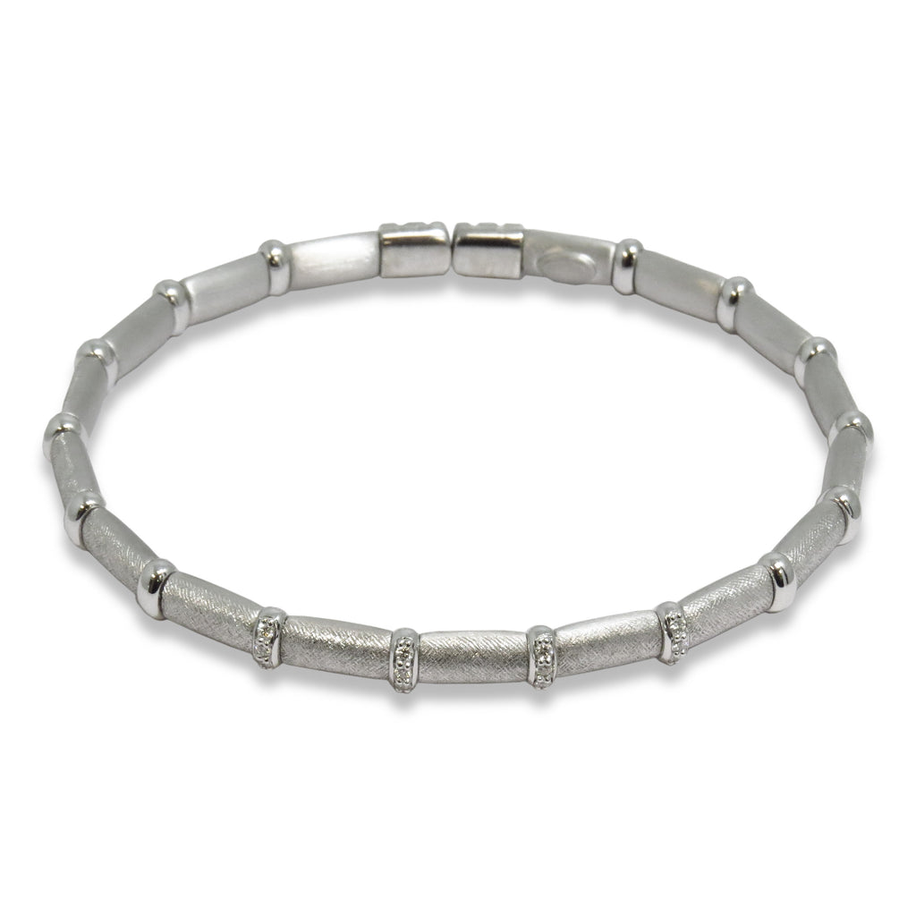 Silver Bangle Bracelet - WLH LIMITED