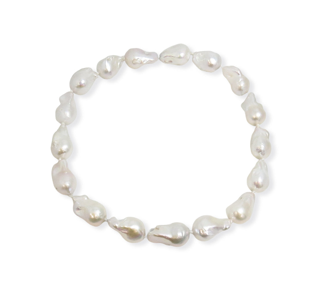 Baroque-Style Pearl Choker Necklace - THE MAZZA COMPANY