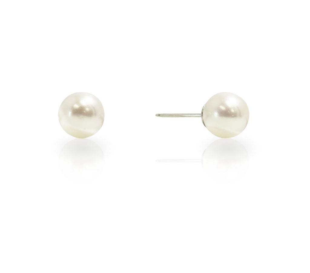 Akoya Pearl Stud Earrings - CHEN INTERNATIONAL TRADING CO