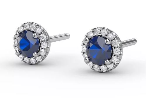 Dazzling Brilliant Cut Stud Earrings - FANA