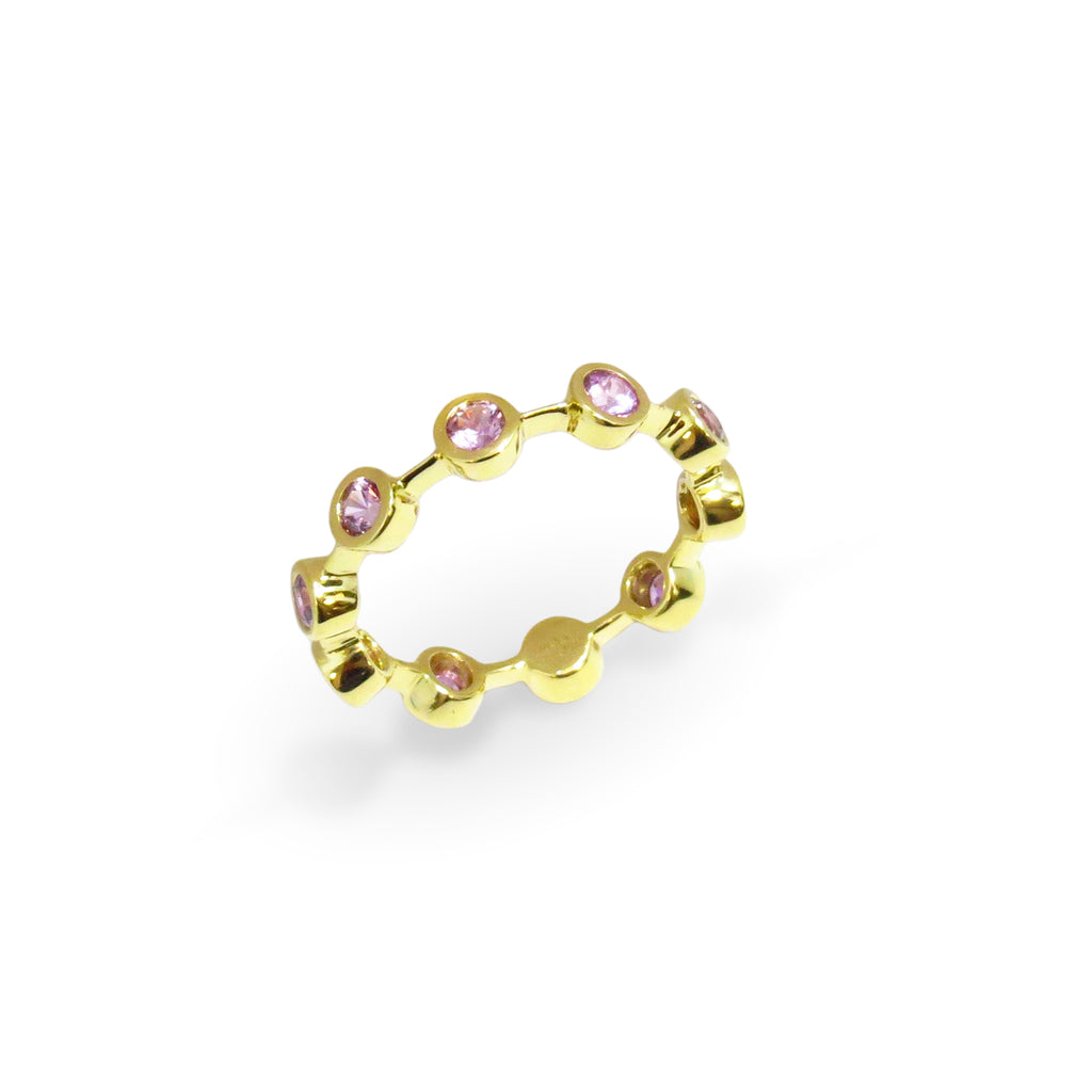 Purple Sapphire Eternity Band - MARCO MOORE