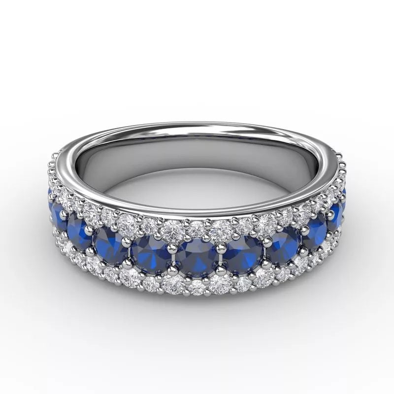 "No One Like You" Sapphire and Diamond Ring - FANA