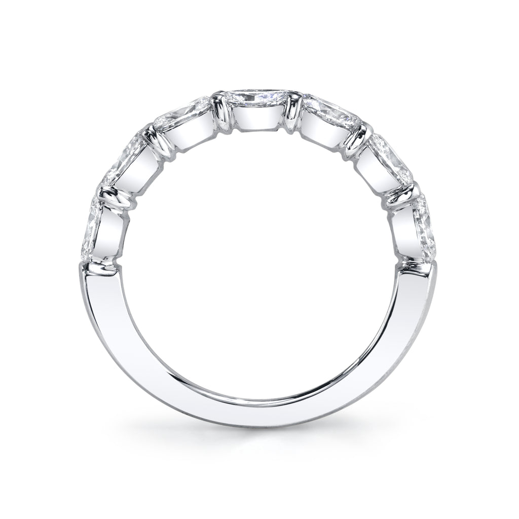 Oval Diamond Band - JOSHUA J FINE JEWELRY