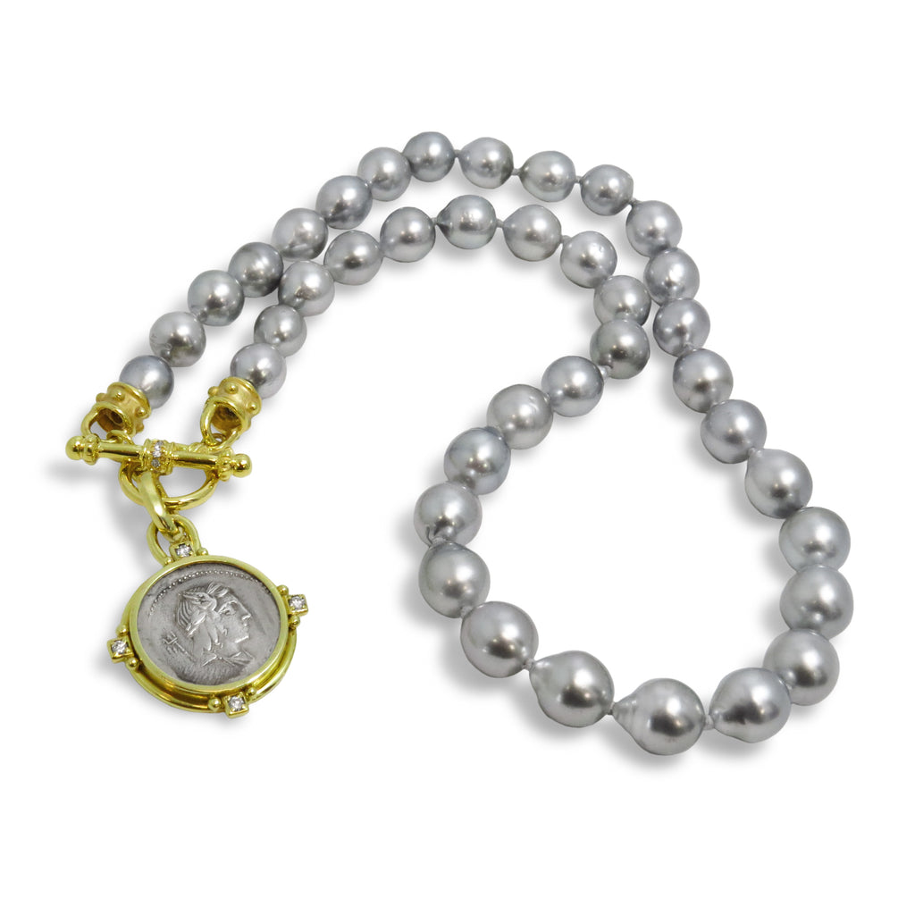 Tahitian South Sea Pearl Necklace - THE MAZZA COMPANY