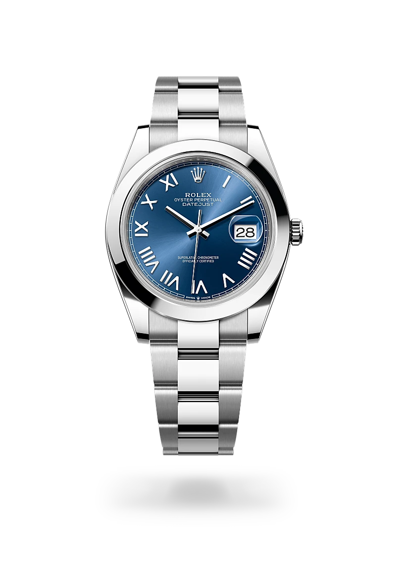 Rolex Datejust 41 in Oyster, 41 mm, Oystersteel