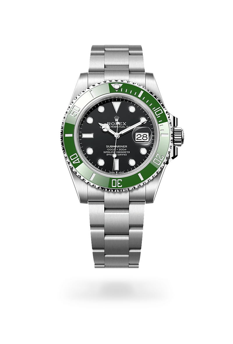 Rolex Submariner Date in Oyster, 41 mm, Oystersteel