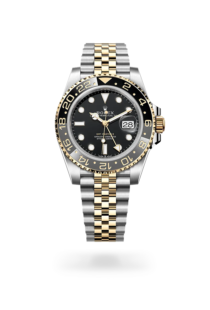 Rolex GMT-Master II -  in Oyster, 40 mm, Oystersteel and yellow gold