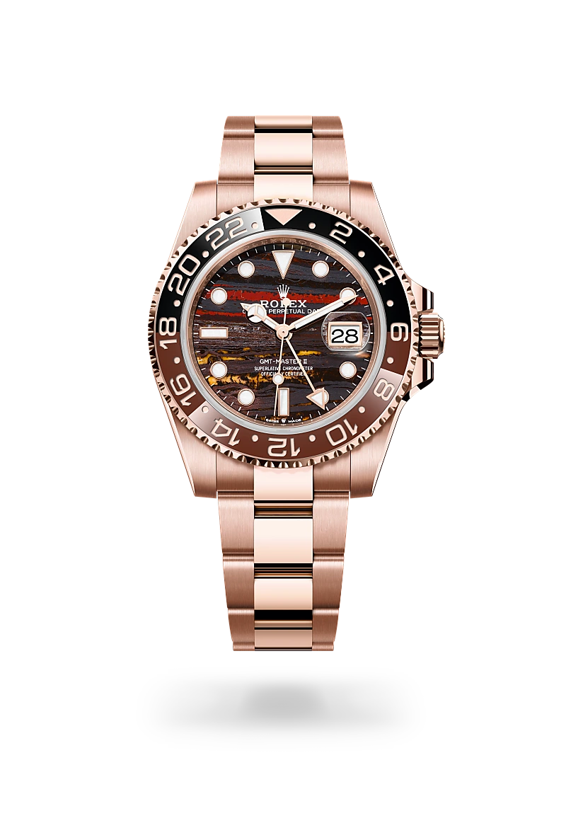 Rolex GMT-Master II -  in Oyster, 40 mm, Everose gold