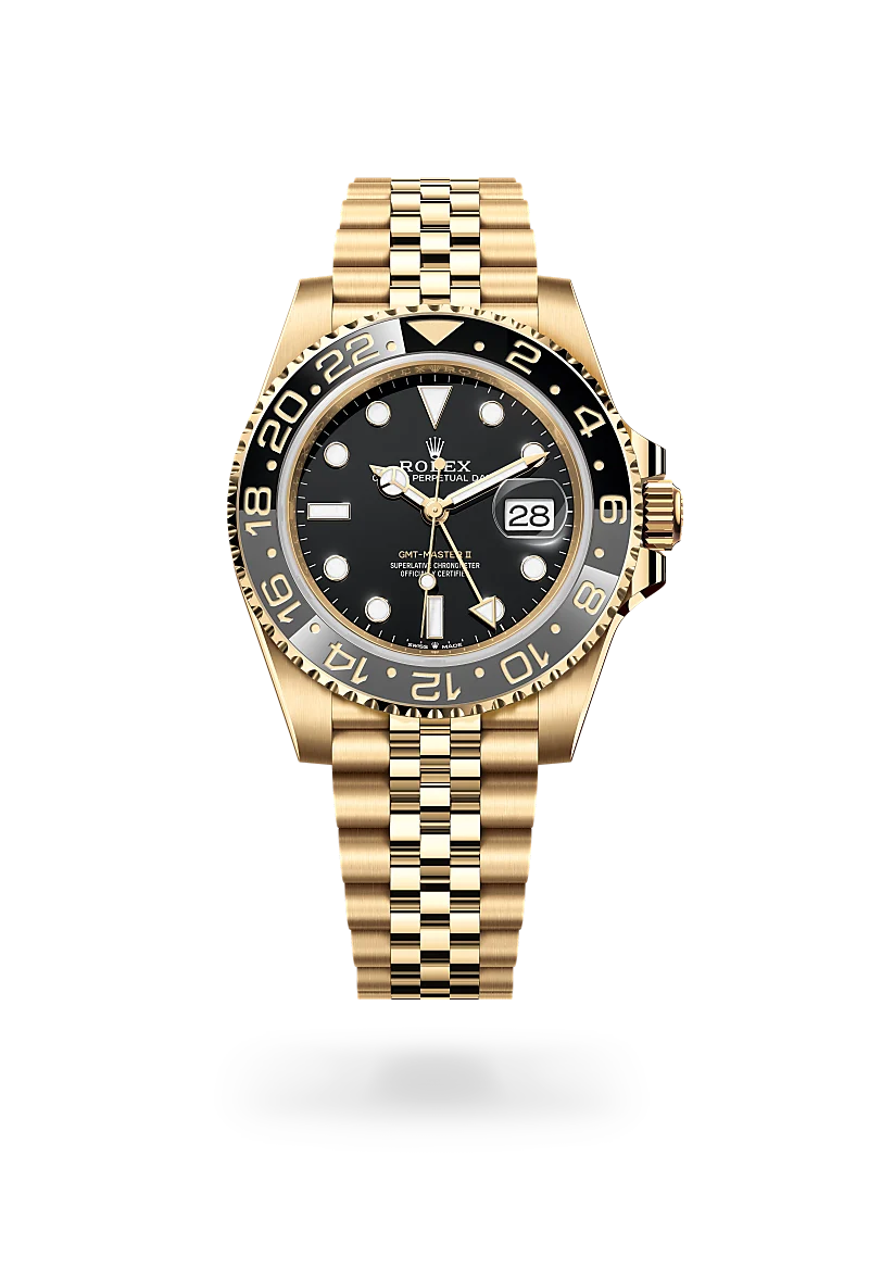 Rolex GMT-Master II -  in Oyster, 40 mm, yellow gold