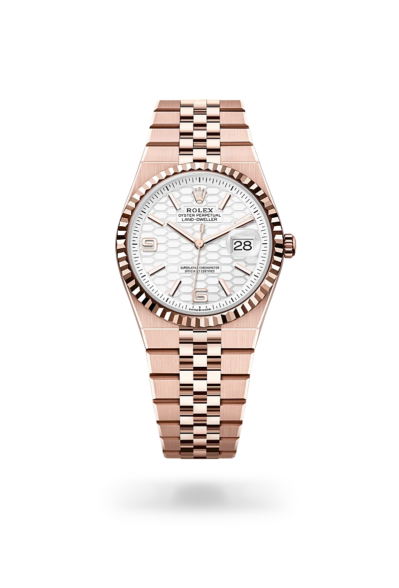 Rolex Land-Dweller 36 -  in Oyster, 36 mm, Everose gold