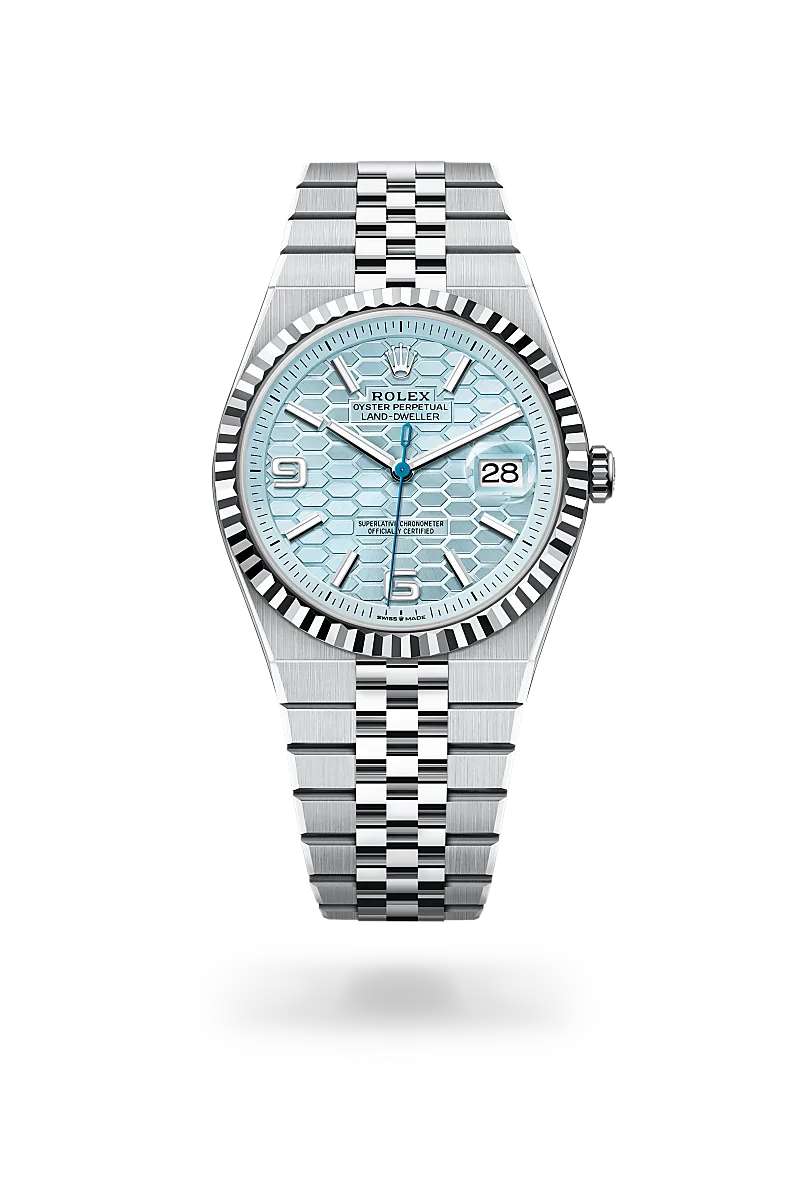 Rolex Land-Dweller 40 -  in Oyster, 40 mm, platinum
