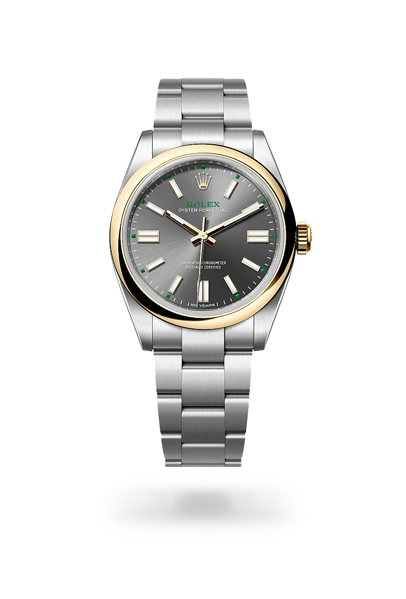 Rolex Oyster Perpetual 41 -  in Oyster, 41 mm, Oystersteel and yellow gold