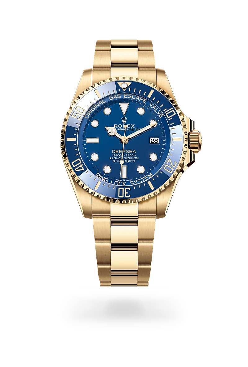 Rolex  Deepsea -  in Oyster, 44 mm, yellow gold