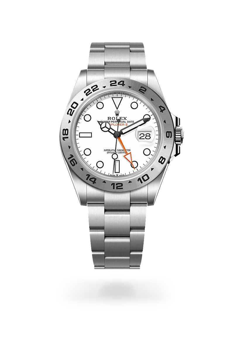 Rolex Explorer II -  in Oyster, 42 mm, Oystersteel