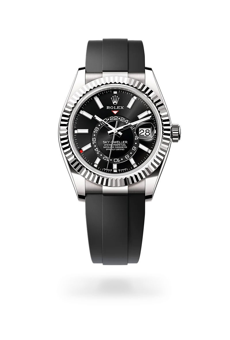 Rolex Sky-Dweller -  in Oyster, 42 mm, white gold