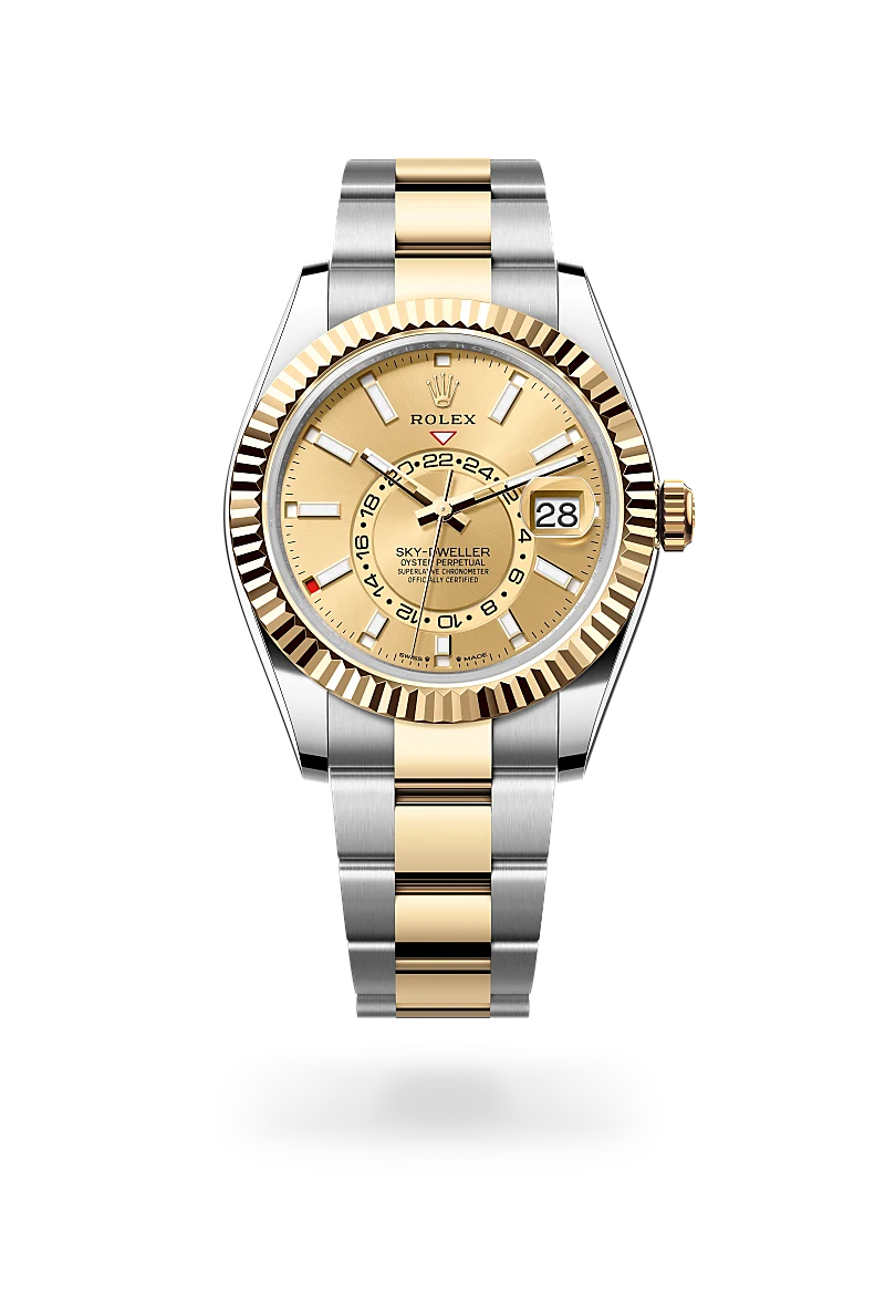 Rolex Sky-Dweller -  in Oyster, 42 mm, Oystersteel and yellow gold