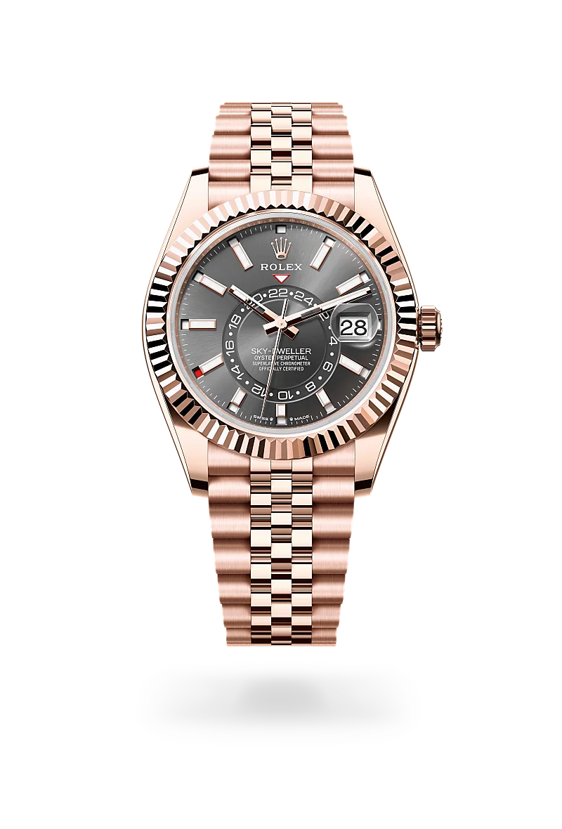 Rolex Sky-Dweller -  in Oyster, 42 mm, Everose gold