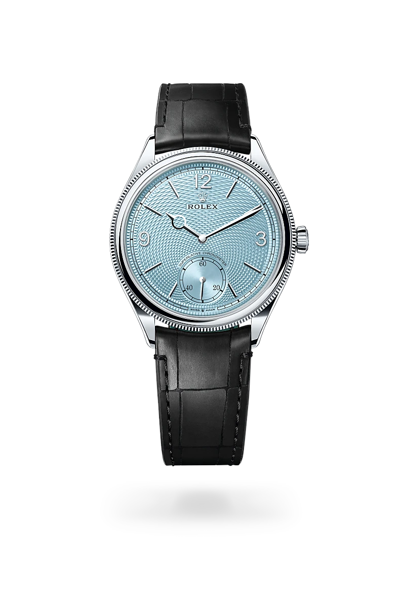 Rolex 1908 -  in 39 mm, platinum, polished finish